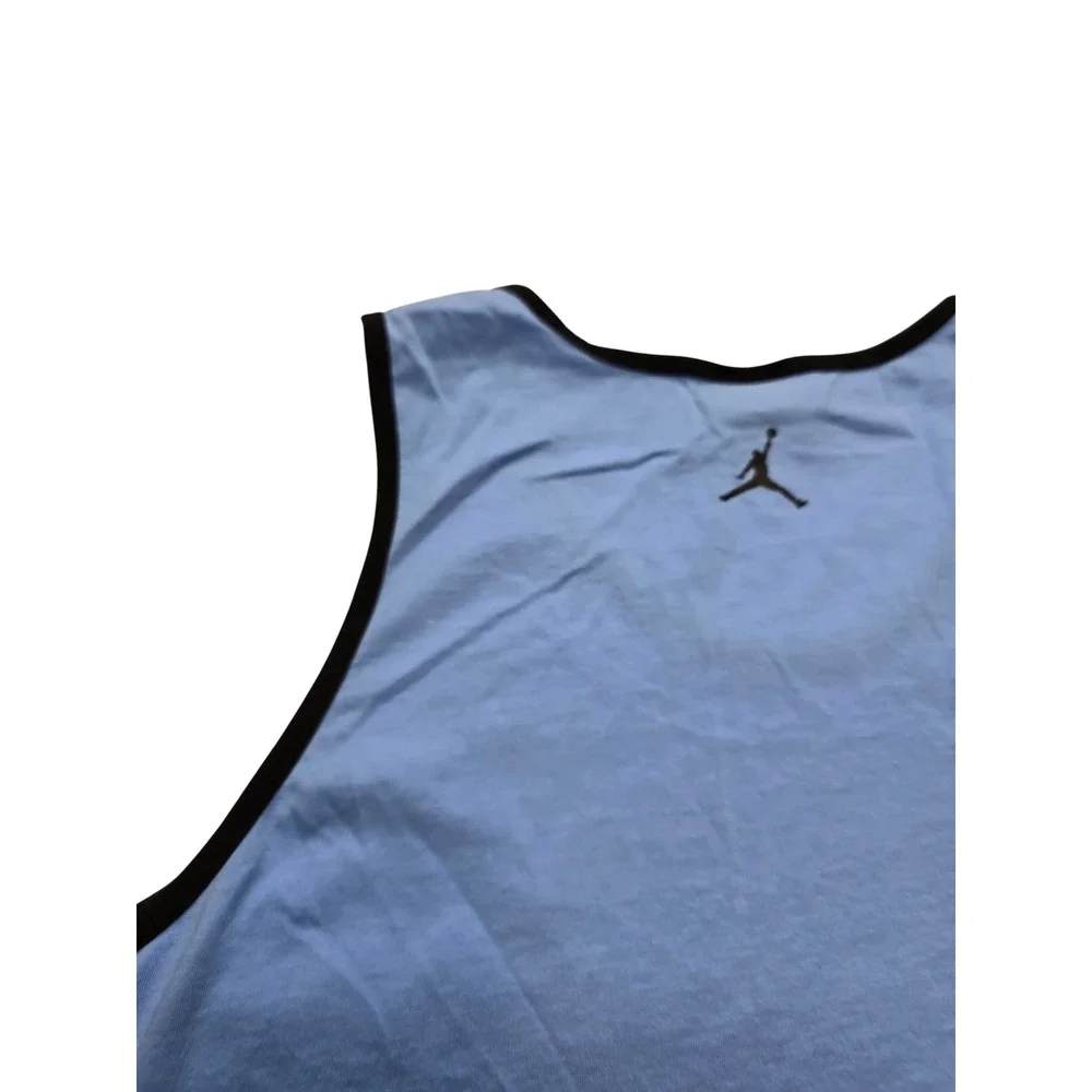 Jordan Mens Graphic Tank Top Sneaker Popsicle University Blue Red Large